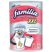 Полотенце бумажное Familia XXL 2сл.