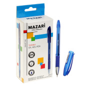 Ручка шариковая масл. Mazari Torino, 0,7мм, игольчатая, синяя