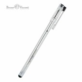 Ручка гелевая BV FineWrite, чёрная, 0,4мм