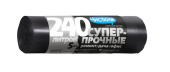 Пакеты для мусора СУПЕРПРОЧНЫЕ РЕМОНТ&ДАЧА&ОФИС 240л 5шт Чистюля