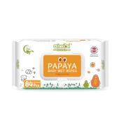 Салфетки влажные детские Aiwibi Papaya (1уп=84шт)