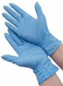 Перчатки нитриловые Optiline голубые р.XL (1уп=200шт)