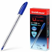 Ручка шариковая EK U-108 Classic Stick Ultra Glide Technology, 1мм, синяя