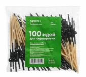Пики для канапе 7,5см Optiline Черная жемчужина (1уп=100шт)