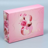 Коробка для сладостей «С праздником весны» 20х15х5см